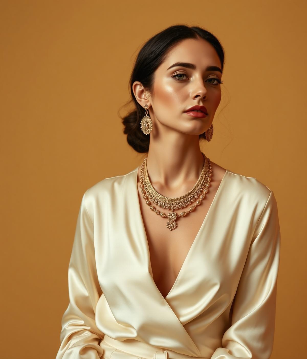 Editorial кампания GOLD FOR HER